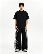 Retro Wide-Leg Casual Pants