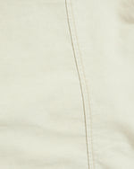 Color-blocked distressed long-sleeved shirt