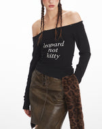 一字肩修身長袖（女款）