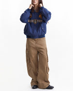 vintage street embroidered jacket