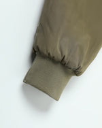 Patchwork cotton-padded jacket