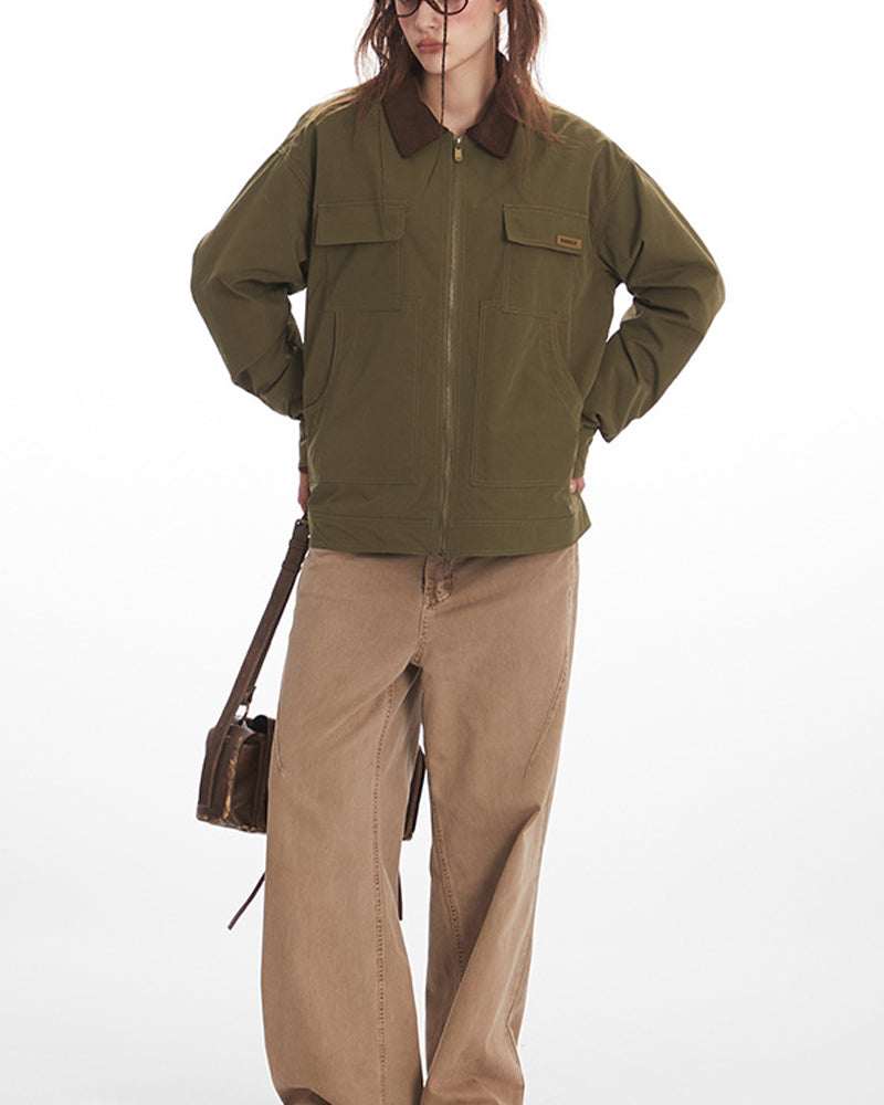 Retro workwear jacket