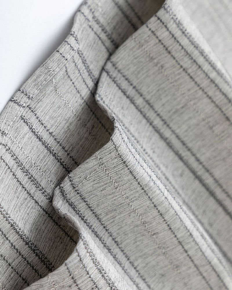 復古條紋長袖襯衫