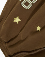 復古字母休閑褲