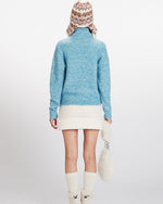 하이넥 니트 카디건(여성용)