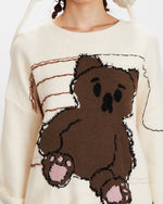 Couple loose knitwear