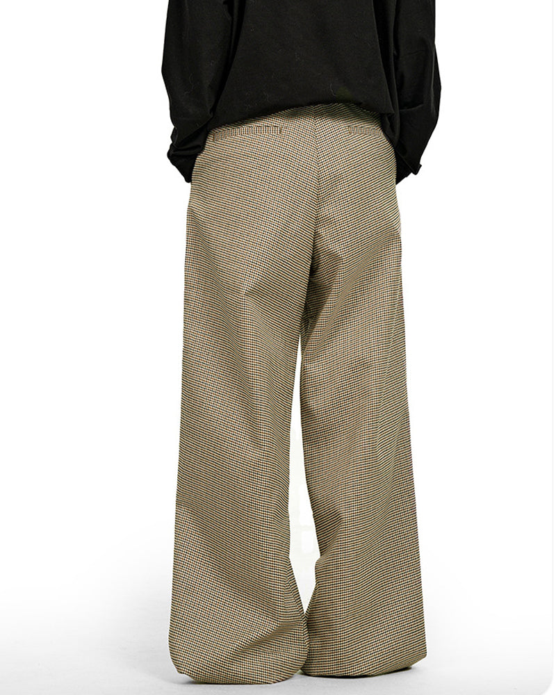 Retro casual trousers
