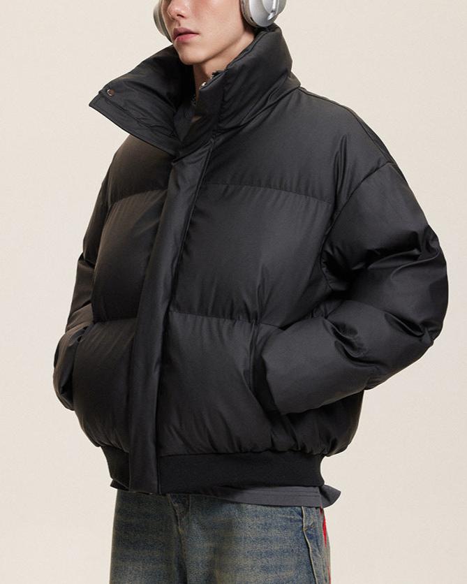 Retro thickened warm jacket