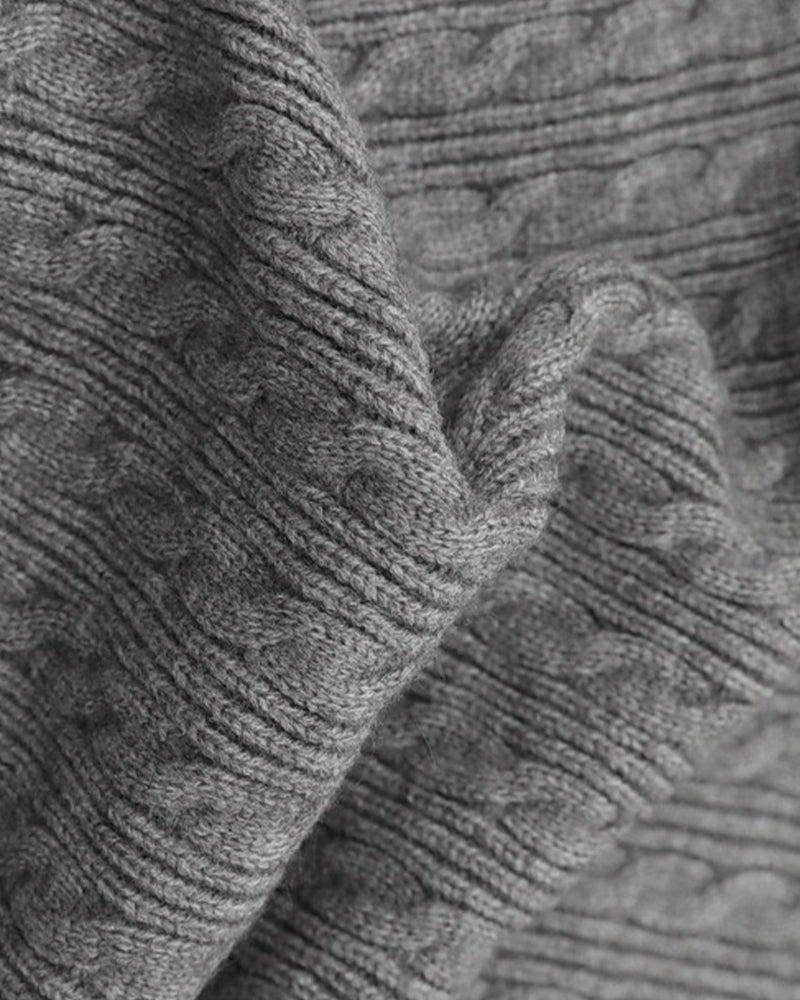 레이스 패널 니트 스웨터(여성용)