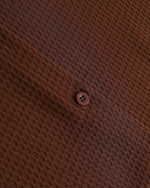 Floral embroidered short-sleeved shirt