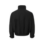 Zebra-print cotton coat