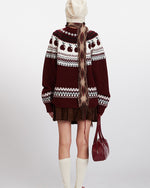 Retro Couple Knitwear