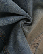 Distressed ripped couple trousers