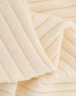 拼色愛心圓領針織衫