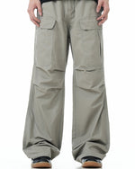 Multi-pocket casual trousers