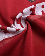 Lettering print crew neck short sleeves