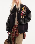 刺綉棒球服外套