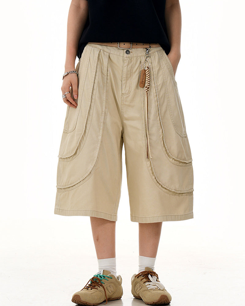 Casual straight shorts