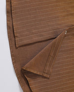 Striped short-sleeved shirt