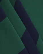 刺綉條紋polo短袖