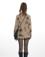 扎染針織外套（女款）