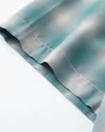 Vintage Plaid Tie Short Sleeve Shirt