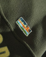 Casual stand-up collar fleece-lined sweatshirt