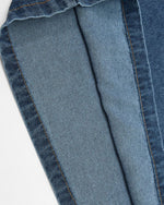 Retro washed short-sleeved shirt