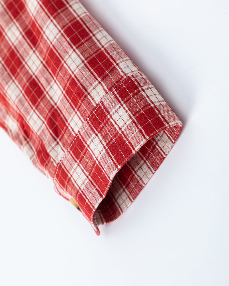 Plaid Casual Long-Sleeved Shirt