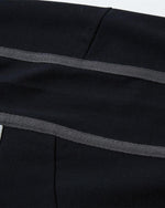 Contrast color letter short sleeves