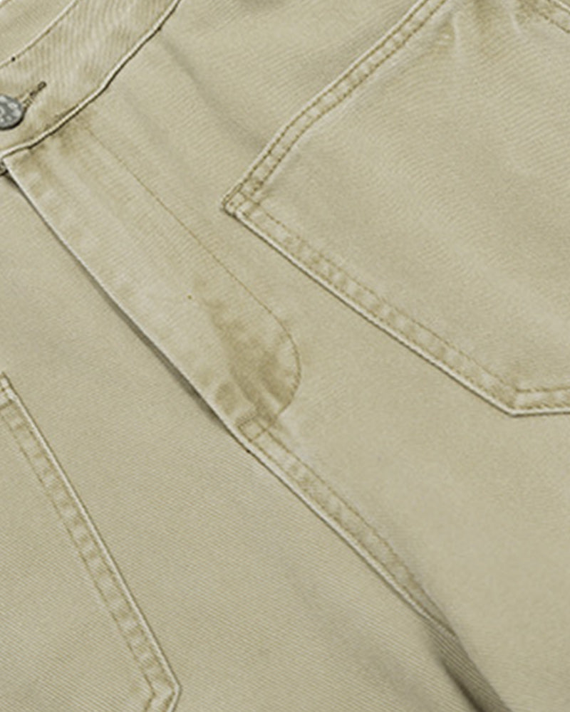 Casual straight trousers