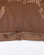 復古連帽衛衣外套（女款）