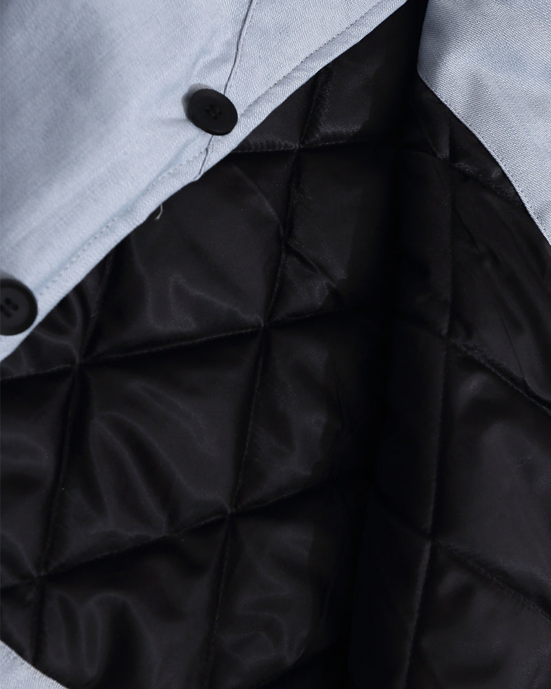 復古Polo棉服外套