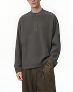 헨리 칼라 캐주얼 긴팔