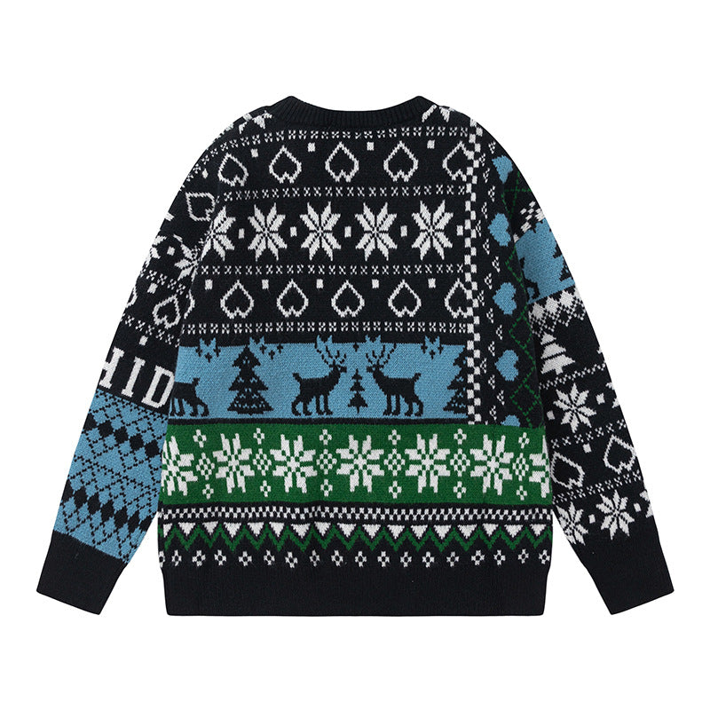 Christmas crew neck sweater