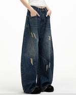 Vintage wide-leg jeans
