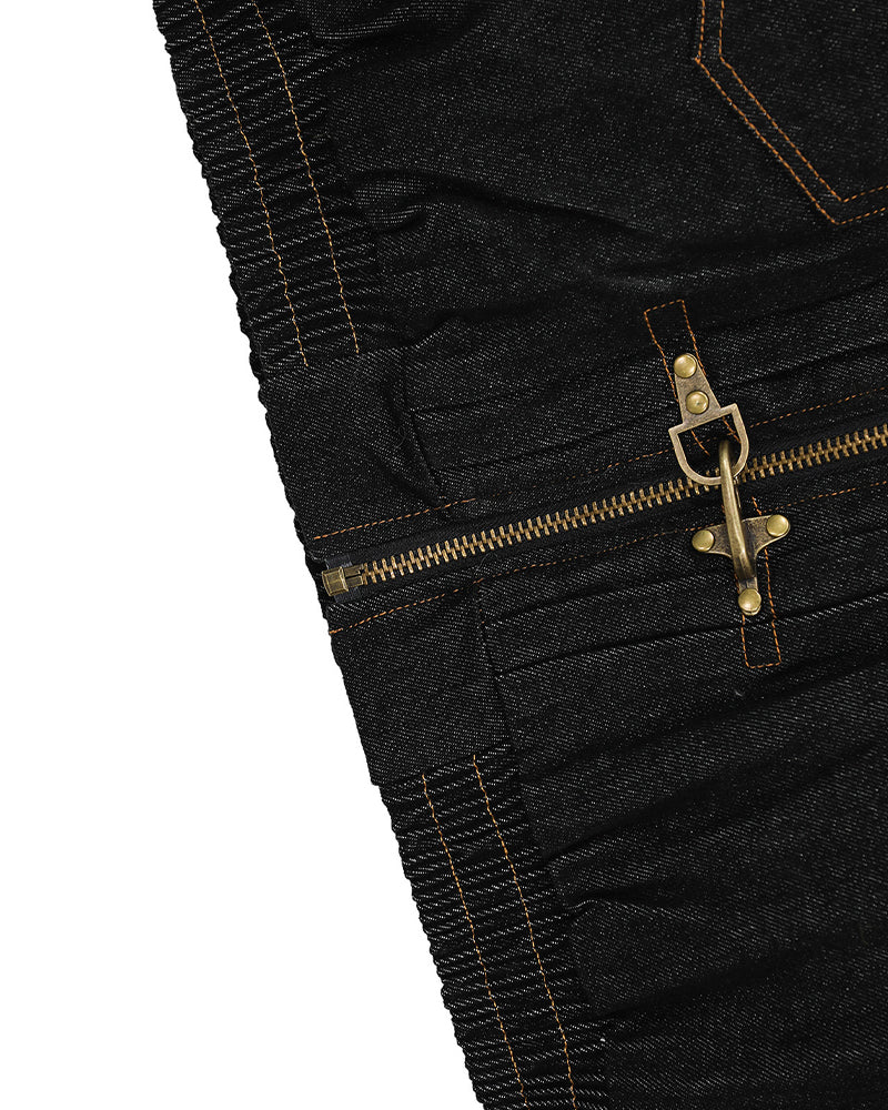 Retro hooded cotton jacket