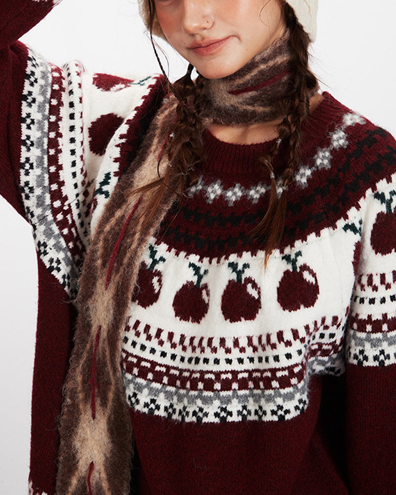 Retro Couple Knitwear