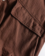 Patchwork lapel coat