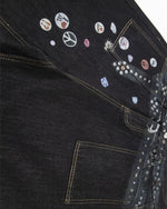 Loose waistband printed shorts