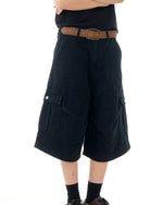 Retro multi-pocket cargo shorts