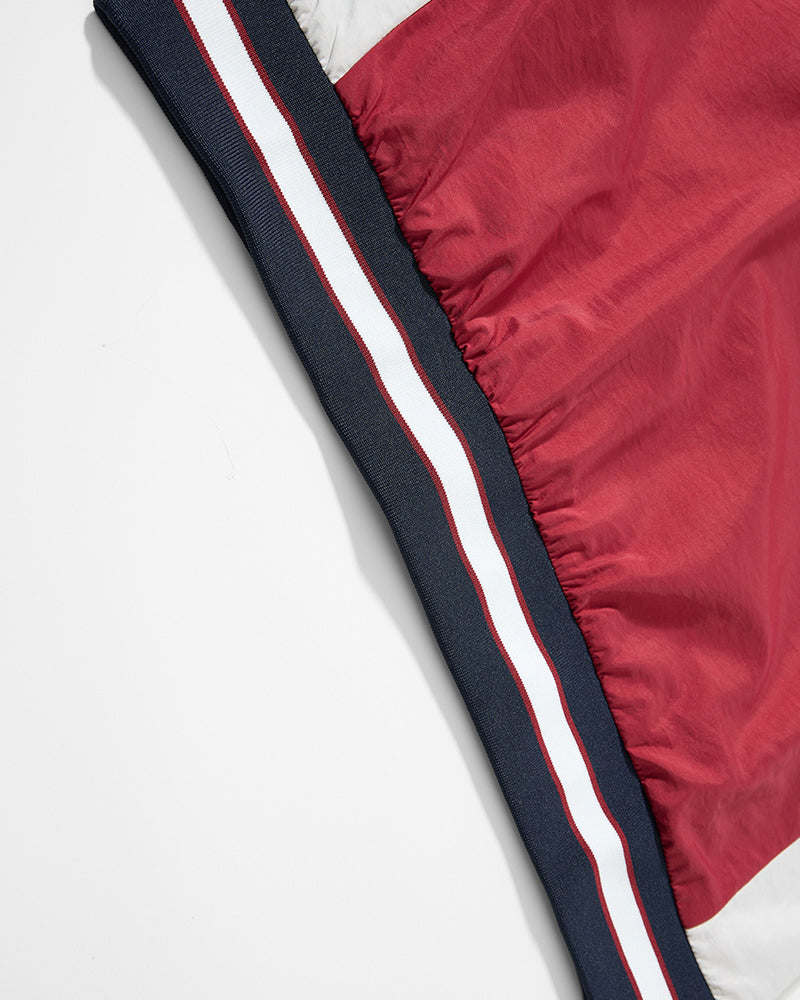 Retro contrast color sweatshirt