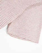 撞色條紋polo短袖