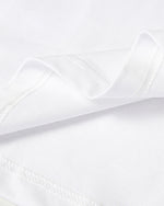 Embroidered badge short-sleeved shirt