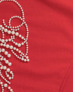 Retro off-shoulder short sleeves