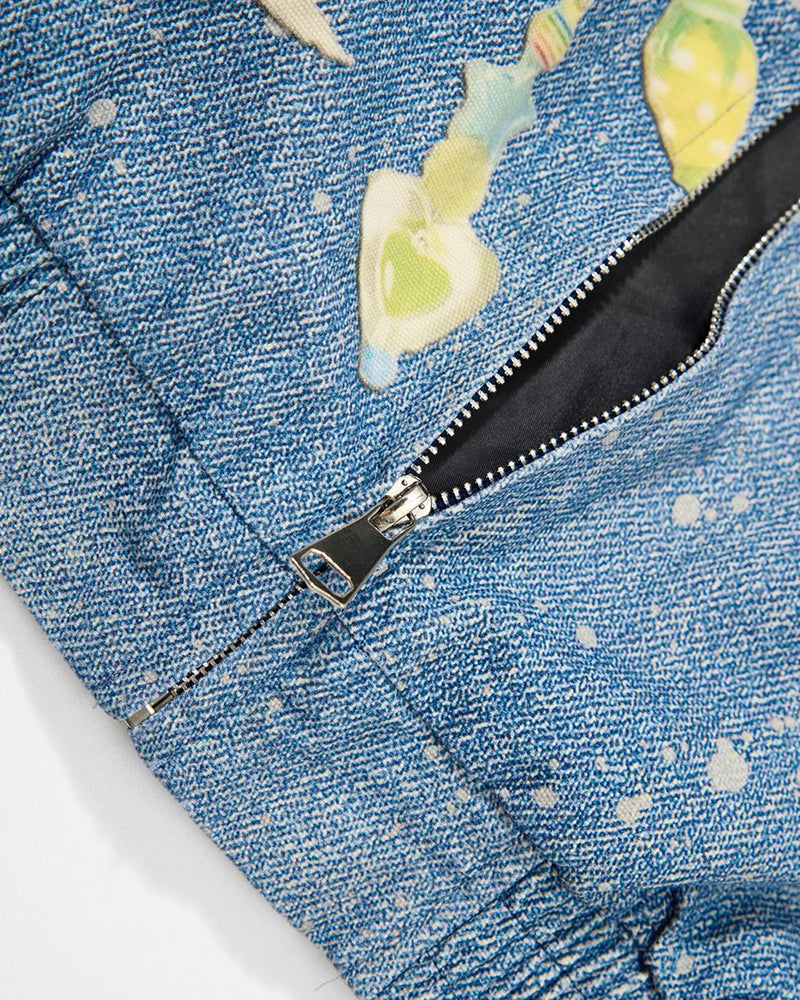 趣味創意印花外套