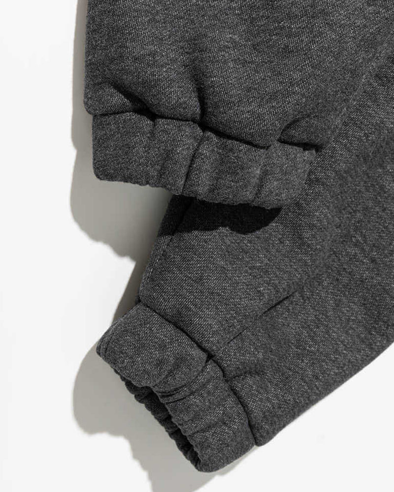 Color-blocked pullover sweatshirt