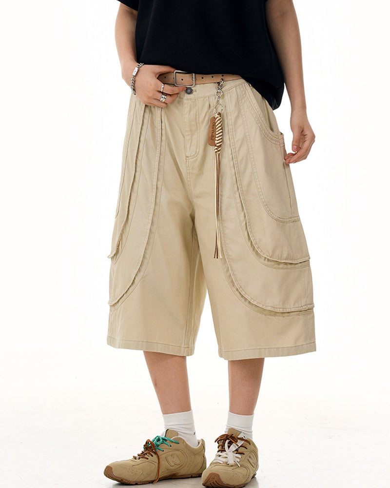 Casual straight shorts