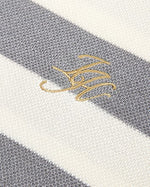 Contrast striped long sleeves