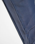 Retro collared faux two-piece sweatshirt